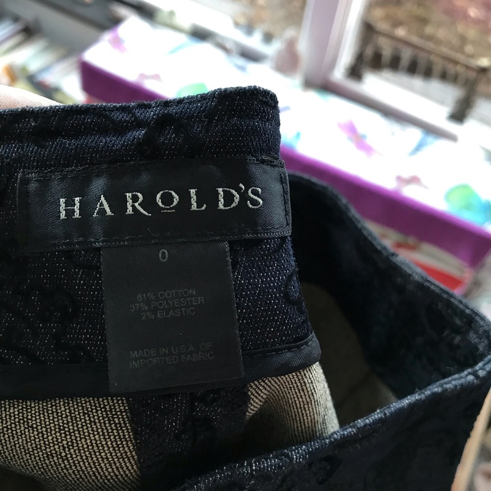 Harold's Black Pants